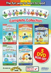 アルファブロックス Alphablocks DVD 全5本セット Alphablocks Complete Collection DVD 5枚 - メルカリ