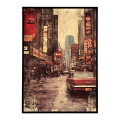 廃盤】Picture Glass Times Square 90x70cm - メルカリ