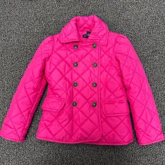 ポロ ラルフローレン キッズ キルティング アウター ダウン 7サイズ 130サイズ ピンク