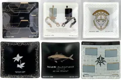 【中古】皿・ボウル 全6種セット ガラスプレート 「一番くじ NieR：Automata Ver1.1a -人類に栄光あれ-」 G賞