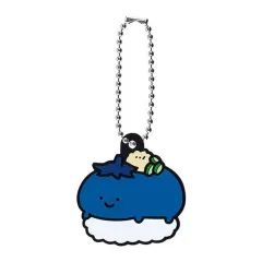 【中古】キーホルダー なす握り名も無き者 「お文具といっしょ カプセルラバーマスコット～へいらっしゃいなのです～」