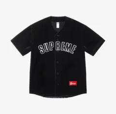 2025年最新】Supreme Velvet Baseball Jerseyの人気アイテム - メルカリ