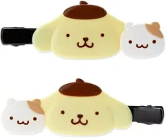 【中古】アクセサリー(非金属) ポムポムプリン 前髪クリップ ロング 「サンリオキャラクターズ」