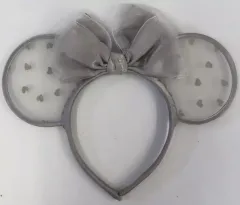 【中古】アクセサリー(非金属) ミニーマウス(シルバー/シースルー/水玉) シフォンカチューシャ 「ディズニー」 東京ディズニーリゾート限定