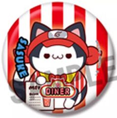 [중고] 배지·빈즈 우치하 사스케(DINER) [MEGA CAT PROJECT NARUTO-나루토- 냐르토! 캔 배지 컬렉션]