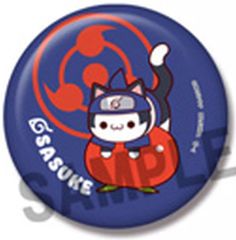 [중고] 배지·빈즈 우치하 사스케(사륜안) [MEGA CAT PROJECT NARUTO-나루토- 냐르토! 캔 배지 컬렉션]