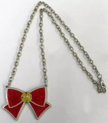 [Used] Accessory (Non-metal) Sailor Moon (Ribbon) Necklace "Pretty Guardian Sailor Moon"
