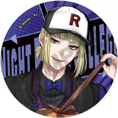 【中古】バッジ・ビンズ ルーク・ハント 「ディズニー ツイステッドワンダーランド トレーディンググリッター缶バッジvol.2 ユニオンバースデー」