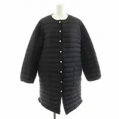 トラディショナルウェザーウェア Traditional Weatherwear ARKLEY LONG DOWN PA EX UAGLR ダウンコート ロング丈 ノーカラー アウター 32 黒 ブラック A222CIDCO0333OJ /AN19