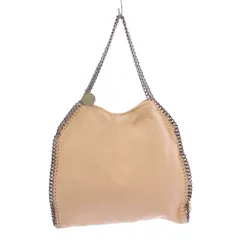 ステラマッカートニー STELLA McCARTNEY BORSA SMALL TOTE SHAGGY DEER ファラベラシャギーディアスモールトートバッグ ハンドバッグ スエード チェーン 切替 バイカラー ピンク 261063 W9132