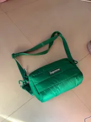 Supreme ファー バッグ サイドバッグ グリーン