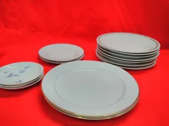 アンティーク Noritake ノリタケ 食器色々 平皿 4種類14枚まとめ 中古品 箱無し Q060
