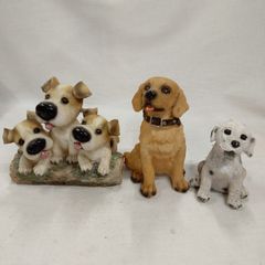 犬 置物 インテリア セブンコーポレーション 陶器 4匹 - メルカリ