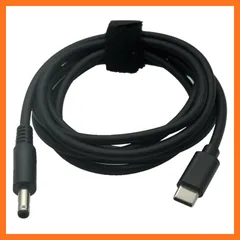 【新品】 DELL ノートパソコン 用 PD 充電ケーブル USB-C 変換アダプター ケーブル デル 変換アダプタ USB Type-C TO DELL ACアダプター 4.5x3.0mm （外径4.5mm-内径3.0mm）65W出力対応 トリガーケーブ 0