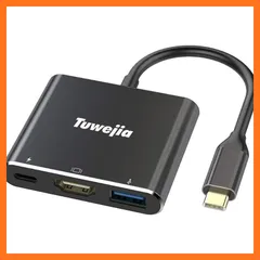 【新品】 2025高機能版 USB Type c HDMI アダプタタイプc hdmi 変換 Tuwejia４K 解像度 hdmiポートUSB 3.0高速ポートタイプ100W PD急速充電ポート変換 アダプタ UHD タイプシー Hdmi MacBook/ 0