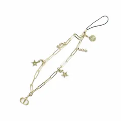 ディオール Dior ストラップ アクセサリー チャーム ロゴ スター ゴールド色 ■GY11 /MQ ■OH