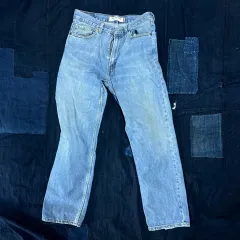 00s リーバイス 550 リラックスフィット デニム パンツ 34