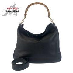 美品 PRADA プラダ テスート 三角ロゴプレート ブラック 黒 シルバー