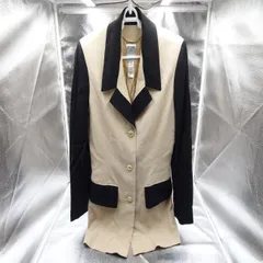 CELINE セリーヌ 金ボタン ジャケット バイカラー レディース ヴィンテージ サイズ38 Mサイズのサムネイル