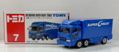トミー トミカ赤箱中国製 三菱スーパーグレート トラック　 7