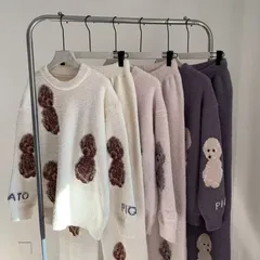 gelato pique ジェラートピケ　トイプードル　ジャガードプルオーバー