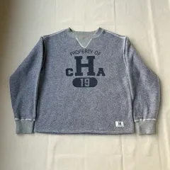 チャンピオン メランジ グレー フリース スウェットシャツ