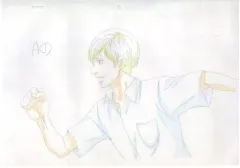 【中古】原画イラストボード 少年ハリウッド メンバーの血肉 複製原画 A1