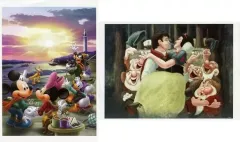 【中古】原画イラストボード 読売新聞 2015年 額絵シリーズ ディズニーキャラクターアートコレクション第1集