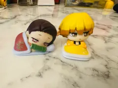 鬼滅の刃 禰豆子 我妻 善逸 おねむたん フィギュア