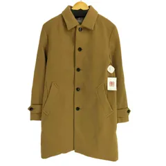 ナノユニバース NANO universe テック メルトン ステンカラーコート メンズ JPN：XL 