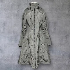 MARITHE+FRANCOIS GIRBAUD マリテフランソワジルボー パラシュート ダウンコート バルーン Aライン ボンテージ ギミック レディース 古着 00s Y2K