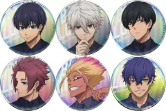 【中古】バッジ・ピンズ 全6種セット 「TVアニメ ブルーロック POP UP企画展 at baseyard tokyo 第3弾 トレーディング ビッグカンバッジ オーロラVer. 75mm」