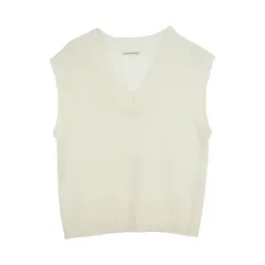 ナイスクラップ (WOMEN - F) アクリル ニット ベスト