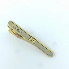 Cartier カルティエ ネクタイピン ロゴ 24KGF - メルカリ