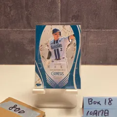 2025 BBM Premium Genesis 牧秀悟 037/100 横浜DeNAベイスターズ Blue カード
