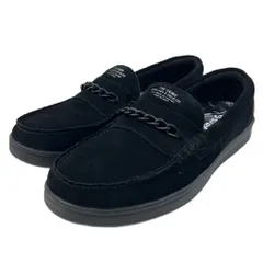 クライミー CRIMIE ×グラヴィス GRAVIS ローファー スニーカー シューズ 靴 スエード チェーン 黒 ブラック 28.5㎝