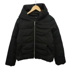 リゼクシー RESEXXY ダウンジャケット フード 短丈 クロップド F 黒 ブラック 151950108201-02 ■MET2