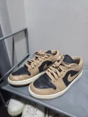 ナイキ エア ジョーダン 1 ロー ブラック/ベージュ