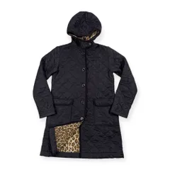 Traditional Weatherwear トラディショナルウェザーウェア 裏地 レオパード ヒョウ柄 キルティング コート サイズ 34