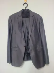 グレー スーツ セット (ジャケット + ズボン)95/30
