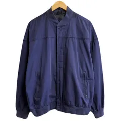 ARNOLD PALMER アーノルドパーマー ダービージャケット カップショルダー ブルゾン フルジップ ポケット付き 紺 ネイビー XLサイズ No.L634