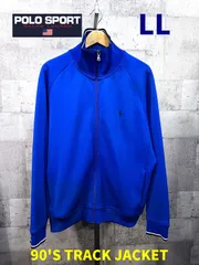美品 90'S ポロスポーツ トラックジャケット LL POLO SPORT ポロ ラルフローレン ポニー ワンポイント ジャージ