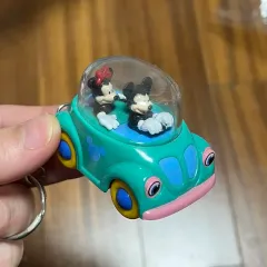 ヴィンテージ ディズニー ミッキー&ミニ ドライブ キーホルダー