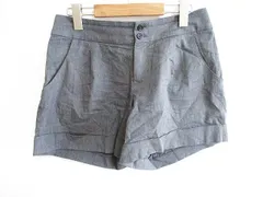 コムサイズム COMME CA ISM ショートパンツ 折り返し グレー L