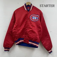 スターター NHL MONTREAL CANADIENS モントリオールカナディアンズ ナイロン スタジャン アワードジャケット メンズ M ISItems【USED】【古着】【中古】50148712のサムネイル