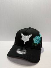 【海外限定】 ブルージェイズ 9FORTY グラファイト＆ブラック キャップ ① 海外限定】 ブルージェイズ 9FORTY グラファイト＆ブラック キャップ