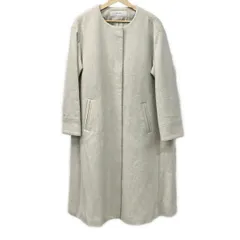 JOURNALSTANDARD(ジャーナルスタンダード) コート サイズM レディース美品  - ライトグレー 長袖/冬