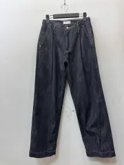 M) ミナブ ワンタック デニムパンツ