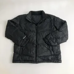 ベーシックハウス ブラック 軽量ダウンアウター L