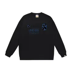 【新品未使用】BAPE 猿人・猿軍アルファベットプリントのクルーネックスウェット、男女兼用、3色からお選びいただけます。